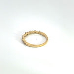 Load image into Gallery viewer, 14k Solid Yellow Gold Diamond Ring.