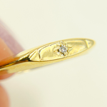 Load image into Gallery viewer, 14K Solid Gold Diamond Ring.