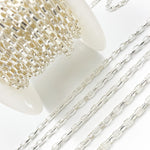 Load image into Gallery viewer, Shop Silver Smooth Oval Link Chain