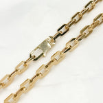 Load image into Gallery viewer, Gold Diamond Cut Cable Link Chain