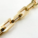 Load image into Gallery viewer, 14K Solid Gold Diamond Cut Cable Link Chain