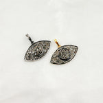 Load image into Gallery viewer, DP293. Diamond Sterling Silver Eye Pendant