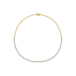 Load image into Gallery viewer, NFU70575. 14K Solid White Gold Diamond Fancy Necklace