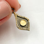 Load image into Gallery viewer, Diamond Sterling Silver Drop Pendants