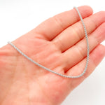 Load image into Gallery viewer, Buy Silver Popcorn Finished Necklace
