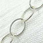 Load image into Gallery viewer, 720TWSS. Sterling Silver Twisted Oval Link Chain
