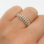 Load image into Gallery viewer, RFJ19503. 14K Solid Gold Diamond Ring