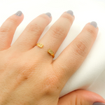 Load image into Gallery viewer, 14K Solid Gold Diamond Ring.