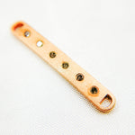 Load image into Gallery viewer, DC976. Diamond Sterling Silver Long Oval Connector