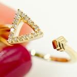 Load image into Gallery viewer, 14K Solid Gold With Diamonds Ring.
