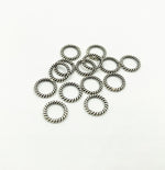Load image into Gallery viewer, Oxidized 925 Sterling Silver Twisted Ring 6,8,10 &amp; 12mm. OXTR1
