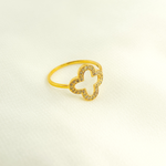 Load image into Gallery viewer, 14K Solid Gold Diamond Ring.
