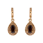 Load image into Gallery viewer, CMG00344C. 14K Solid Gold Brown Diamond Drop Charm