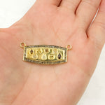 Load image into Gallery viewer, Shop Sterling Silver Rectangle Pendant with Gemstones