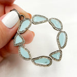 Load image into Gallery viewer, Silver Round Fancy Enamel Pendant