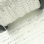 Load image into Gallery viewer, Sterling Silver Flat Cable Link Chains