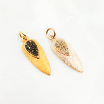 Load image into Gallery viewer, DC909. Diamond Sterling Silver Spike Pendant