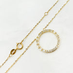 Load image into Gallery viewer, NT402333. 14K Solid Gold Diamond Necklace