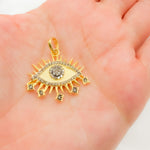 Load image into Gallery viewer, Shop Sterling Silver Eye Pendants