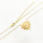 Load image into Gallery viewer, NFC71495. 14K Solid Gold Diamond Heart Necklace