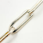 Load image into Gallery viewer, Buy Now Sterling Silver Flat Paperclip Chain
