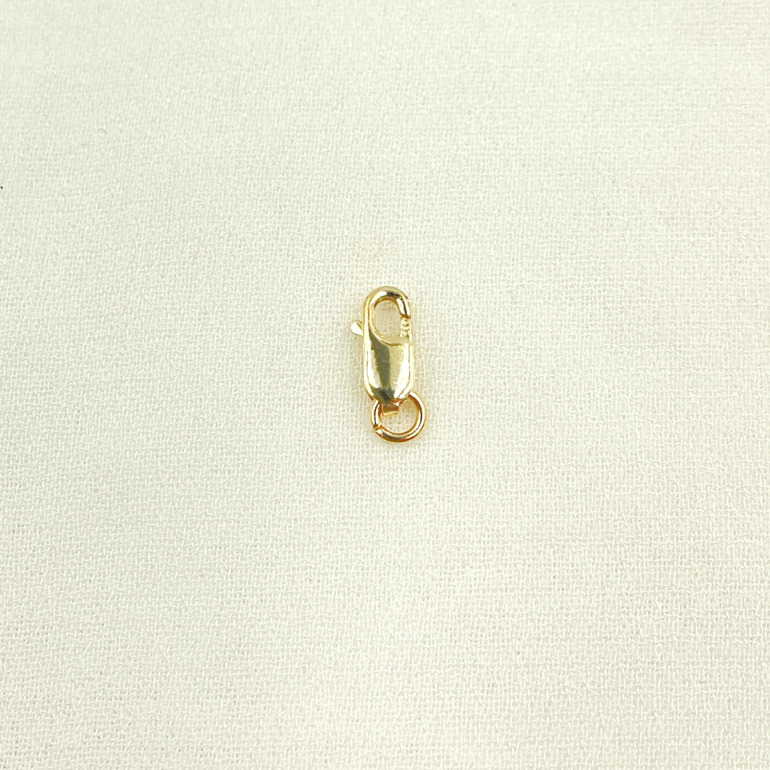14K Solid Gold Lobster Clasp 8.4mm. 0014LC0WR14KY