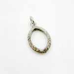 Load image into Gallery viewer, DC938. Diamond Sterling Silver Marquise Shape Pendant