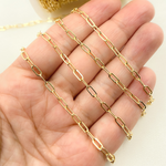 Load image into Gallery viewer, 2505FGF. 14K Gold Filled Paperclip Flat Link Chain