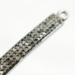 Load image into Gallery viewer, DC181. Diamond & Sterling Silver Long Bar Connector