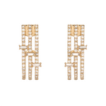 Load image into Gallery viewer, DER00415. 14k Solid Gold Diamond Stud Earrings