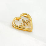 Load image into Gallery viewer, Buy Diamond Sterling Silver Heart Pendant