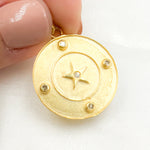 Load image into Gallery viewer, Buy Sterling Silver Round Star Pendants