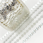 Load image into Gallery viewer, Shop Now Sterling Silver Textured Heart Chain