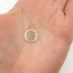 Load image into Gallery viewer, Buy Diamond Silver Round Charm