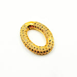 Load image into Gallery viewer, Silver Oval Hinge Clasp