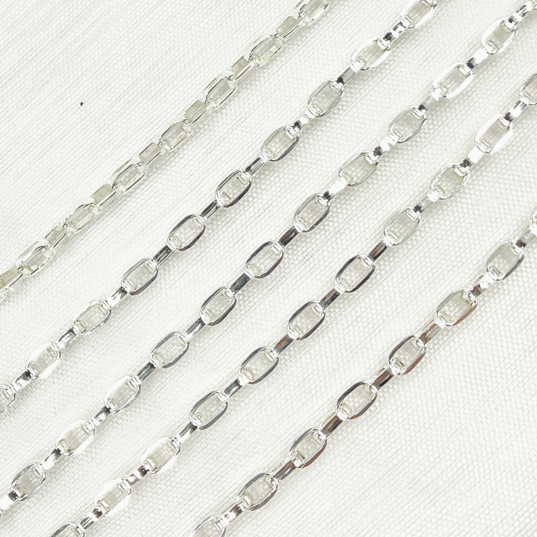 Buy Sterling Silver Flat Box Chain