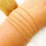 Load image into Gallery viewer, 14k Yellow Gold Filled Cable Chain