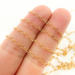 Load image into Gallery viewer, 14k Gold Filled Figaro Chain. 1611C