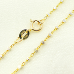 Load image into Gallery viewer, 14K Solid Yellow Gold Satellite Cubes Chains