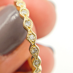 Load image into Gallery viewer, 14K Solid Gold Diamond Ring.