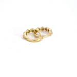 Load image into Gallery viewer, HP402076. 14K Solid Gold Diamond Hoop Earrings