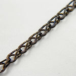 Load image into Gallery viewer, Black Rhodium Sterling Silver Wheat Chain