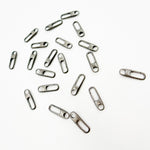 Load image into Gallery viewer, 1356BRM. 15MM Black Rhodium Matt Sterling Silver Oval Clasp