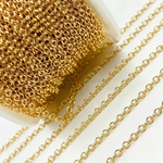 Load image into Gallery viewer, 14k Gold Filled Smooth Cable Chain