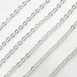 Load image into Gallery viewer, 925 Sterling Silver Flat Cable Link Chain