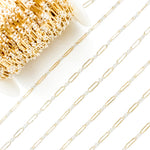 Load image into Gallery viewer, XM/2331/SP. 14k Gold Filled 1 Long & 3 Sterling Silver Short Link Chain