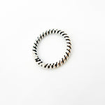 Load image into Gallery viewer, 10MM Close Gold Plated Twisted Jump Ring