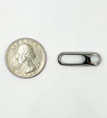 Load image into Gallery viewer, Black Rhodium Shiny 925 Sterling Silver  Clasp 26x8mm. 266BRS
