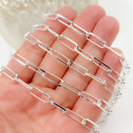 Load image into Gallery viewer, Buy Now Silver Diamond Cut Paperclip Chain