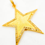 Load image into Gallery viewer, DP363. Diamond Sterling Silver Star Pendant